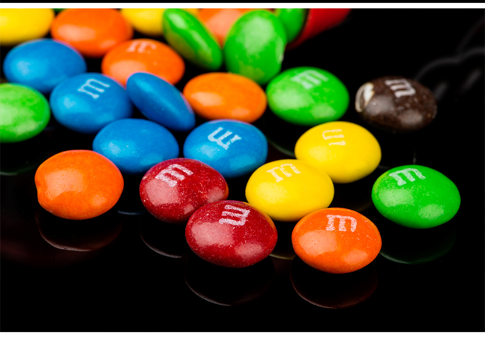 德芙  mms牛奶巧克力豆 罐装儿童糖果巧克力30.6g (糖果巧克力)