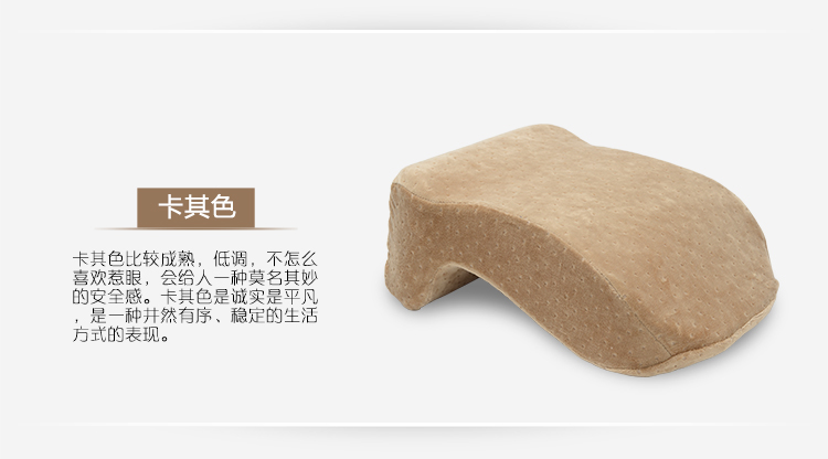 XARO小柔 办公午睡枕趴枕 学生午休趴睡枕头记忆棉抱枕 夏季慢回弹手枕 多功能靠垫腰靠 天鹅绒-月光蓝午睡枕