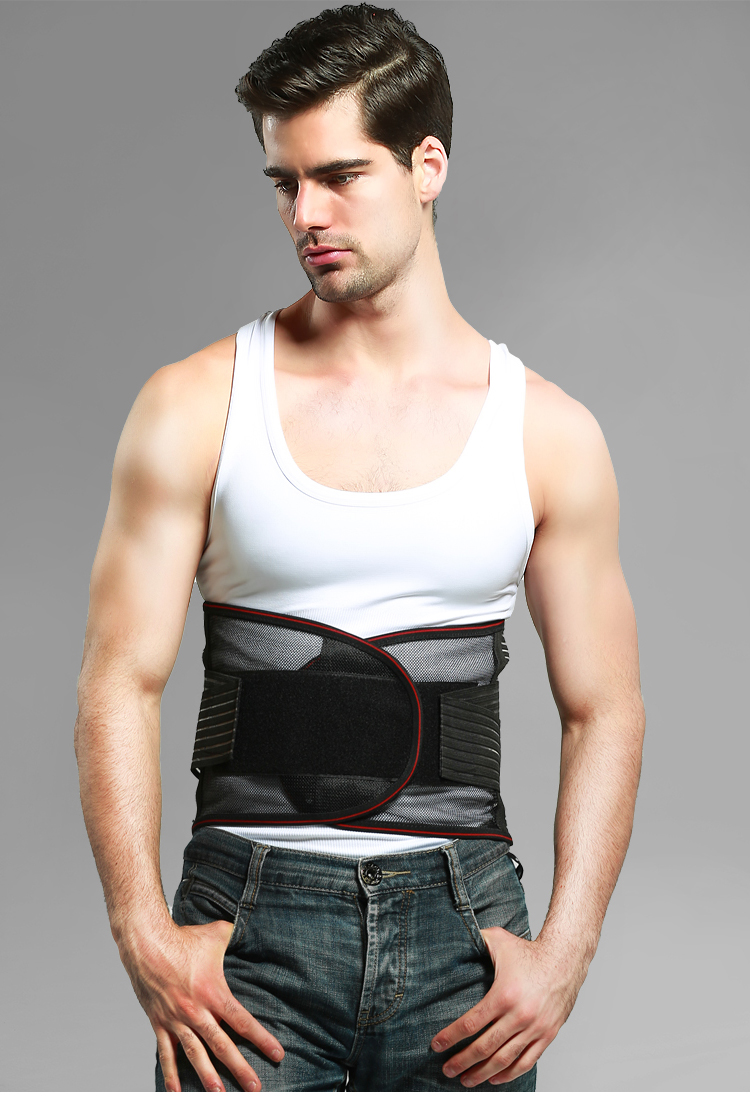 insmanx男士夏季薄收腹带束腰 收腰带束腹带护腰塑身腰封 肚腩啤酒肚