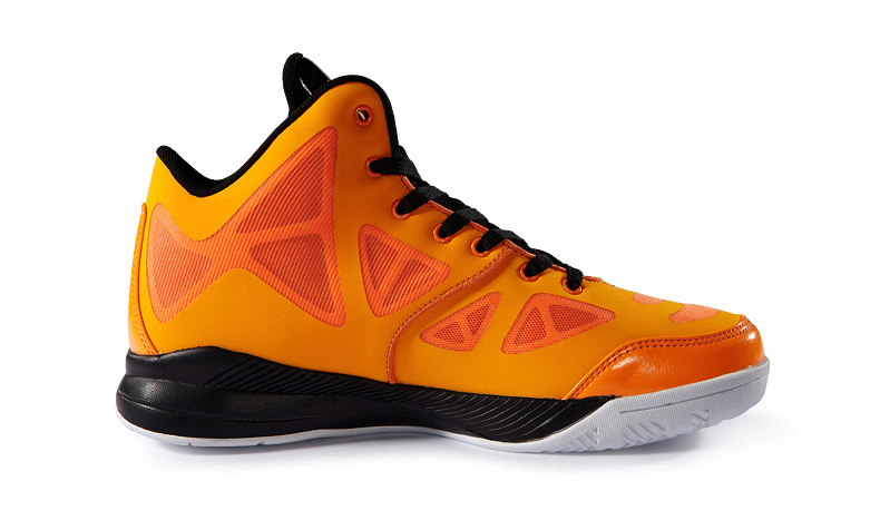 艾弗森篮球鞋男子 iverson正品男士中帮球鞋 艾佛森秋冬新款战靴 桔色