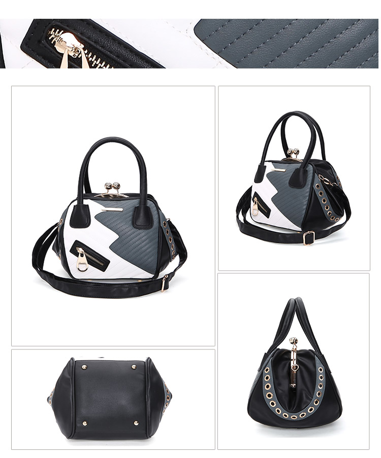 lollipops法国棒棒糖欧美时尚拼色手提包21203 white