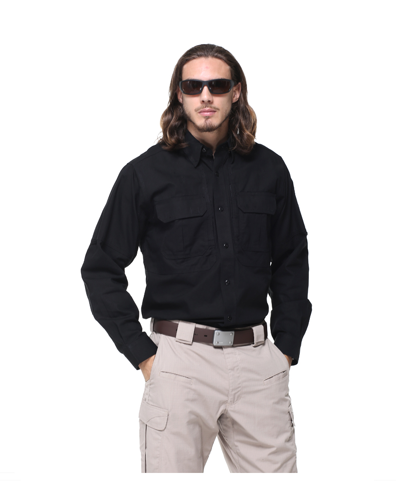 11战术衬衫男秋冬军装长袖衬衣 511户外军迷作训外套纯棉大码 72157