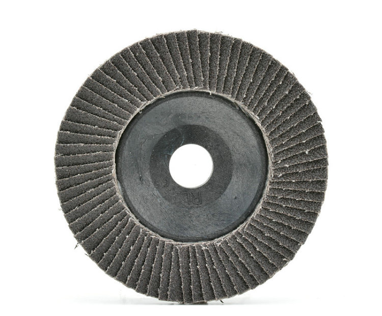 波盾4寸精品平面砂布轮 100mm百叶轮 抛光轮 4吋花叶轮 砂纸片 软性砂