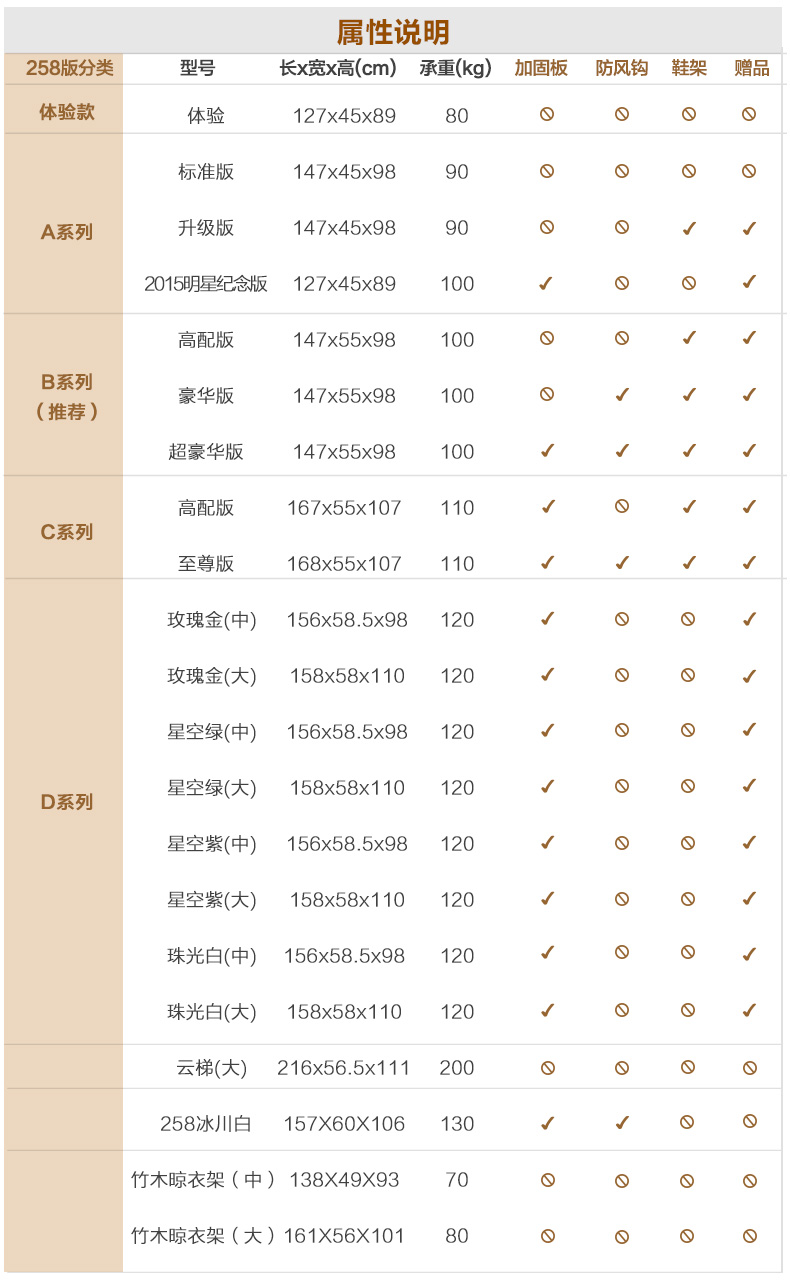 晾衣架落地折叠阳台晒被架室内挂衣架翼型室外不锈钢晒衣架 258体验版