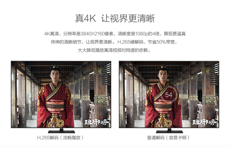 
                                        华为盒子M330增强版【带直播回看功能】真4K 高清智能网络电视机顶盒 蓝牙4 A.增强版(含蓝牙遥控+HDMI线)                