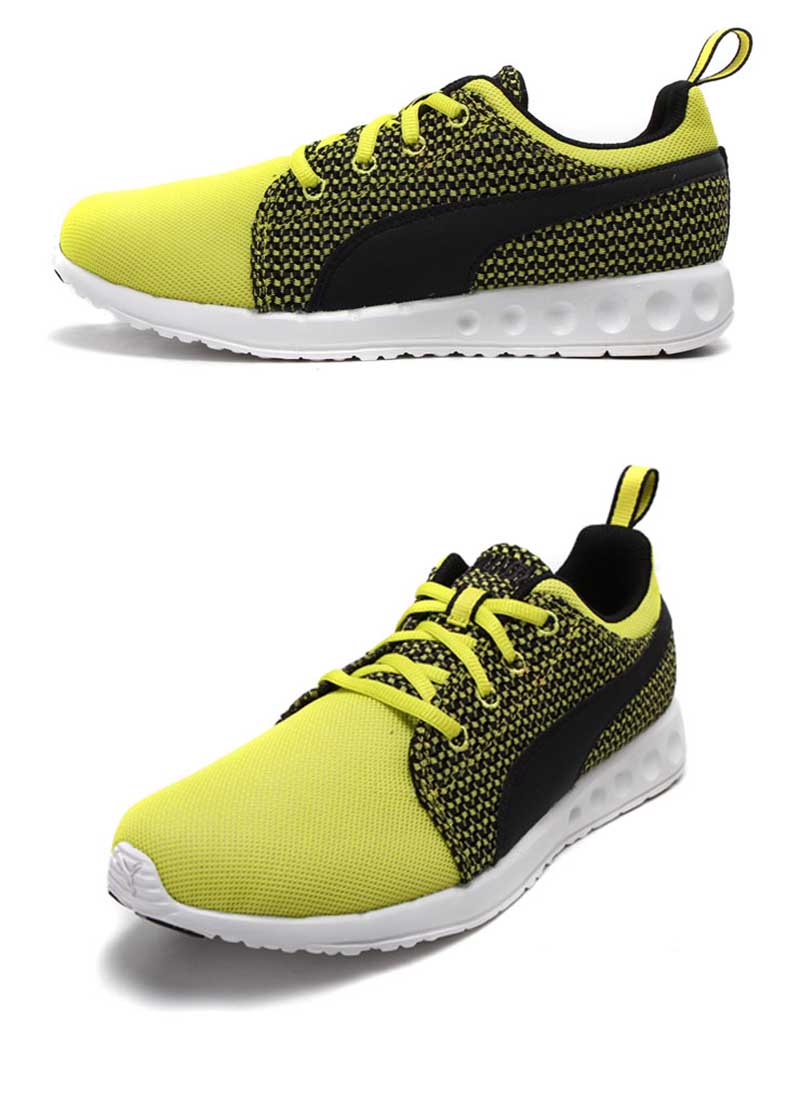 彪马puma carson runner knit 博尔特男子网面缓震运动慢跑步休闲鞋
