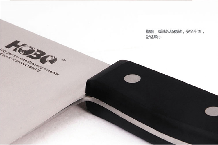 宏宝（HOBO）不锈钢厨房刀具5件套刀HLK036-05 亚克力刀座