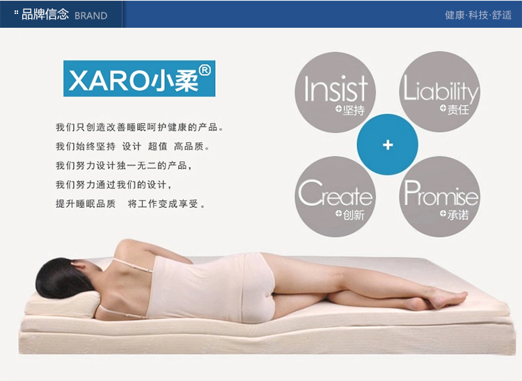 XARO小柔 办公午睡枕趴枕 学生午休趴睡枕头记忆棉抱枕 夏季慢回弹手枕 多功能靠垫腰靠 天鹅绒-月光蓝午睡枕