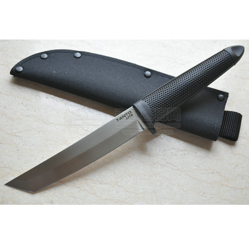 冷钢户外刀具 直刀 军刀军具 经典野营求生刀防身武器 礼品刀剑 13r