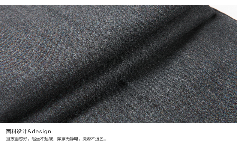 MANGO正装系列纯色修身西装裤5188014296 165/70A