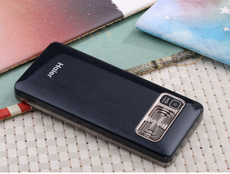 海尔（Haier）A210 移动联通2G老人手机 香槟金 官方标配