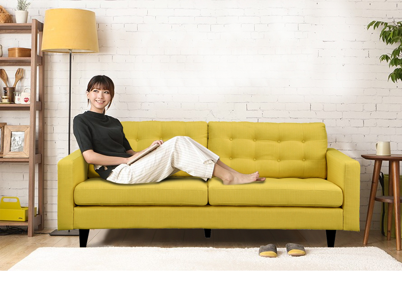 慕艺 欧式布艺沙发组合 高回弹海绵贵妃沙发客厅家具 灰色 转角