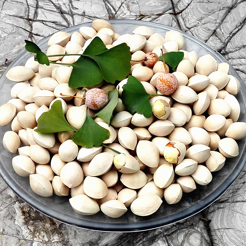 博多客 白果 银杏果 白果仁又名开心果 新鲜水果 银杏 徐州邳州特产