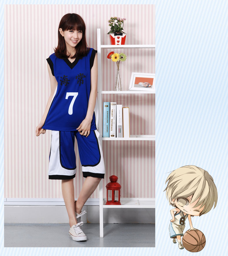 黑子的篮球球衣 赤司 黄濑cos全套帝光背心网眼篮球服运动服队服 诚凛