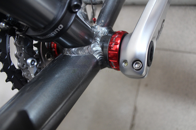 gub 自行车单车中轴c-68旋牙陶瓷轴承培林中轴中空xt一体牙盘山地车