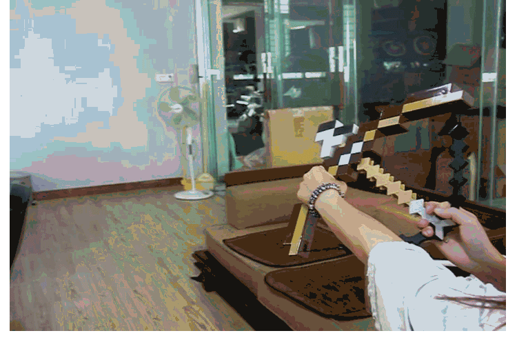 我的世界玩具周边手办钻石剑苦力怕镐斧铲枪头套火炬火把末影龙玩偶