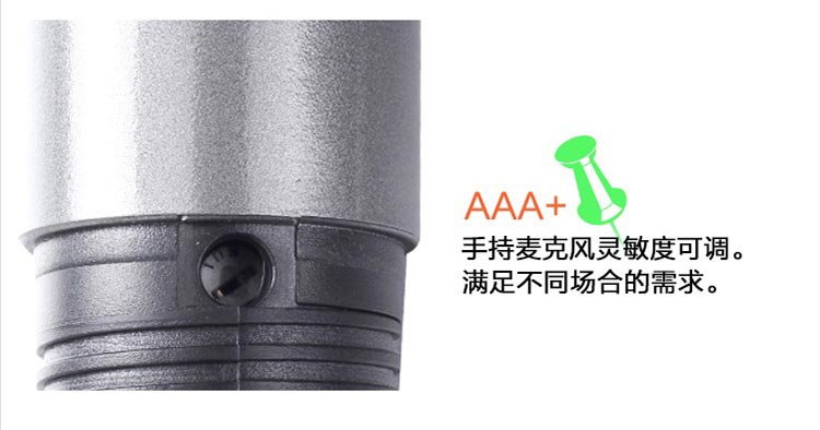 AIMC 无线麦克风 电脑K歌话筒 家用卡拉OK会议用麦克风 双麦橙色接收器