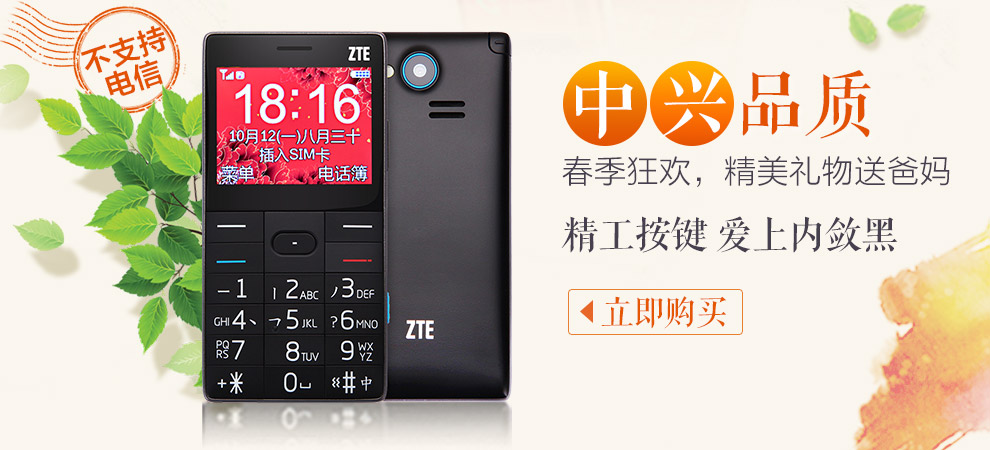 大显（DaXian）DX886 移动/联通2G翻盖老人手机 双卡双待 红色