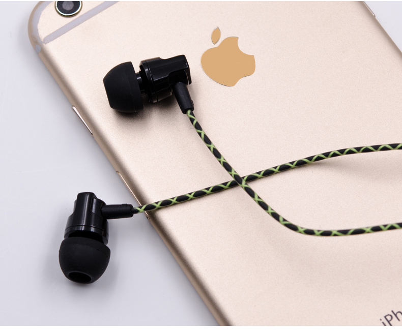 独到(dudao)手机耳机 入耳式耳塞 金属重低音线控带麦耳机 酷派黑