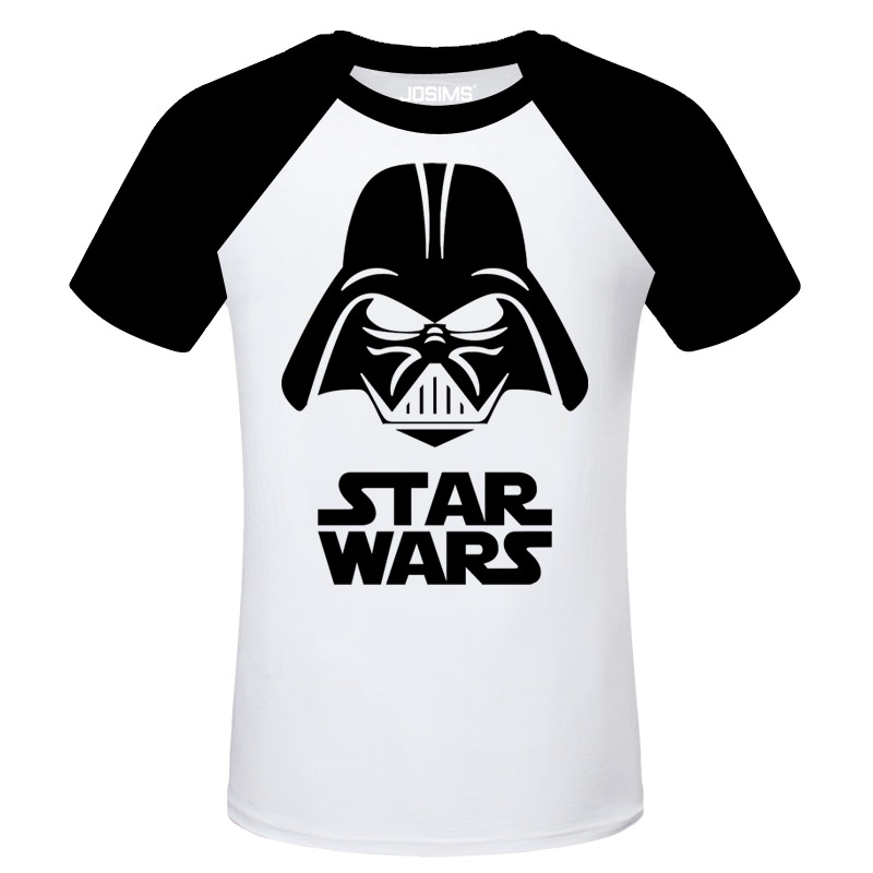 starwars星球大战 纪念 电影 男士夏装潮纯棉短袖t恤 肥佬加大码 星战