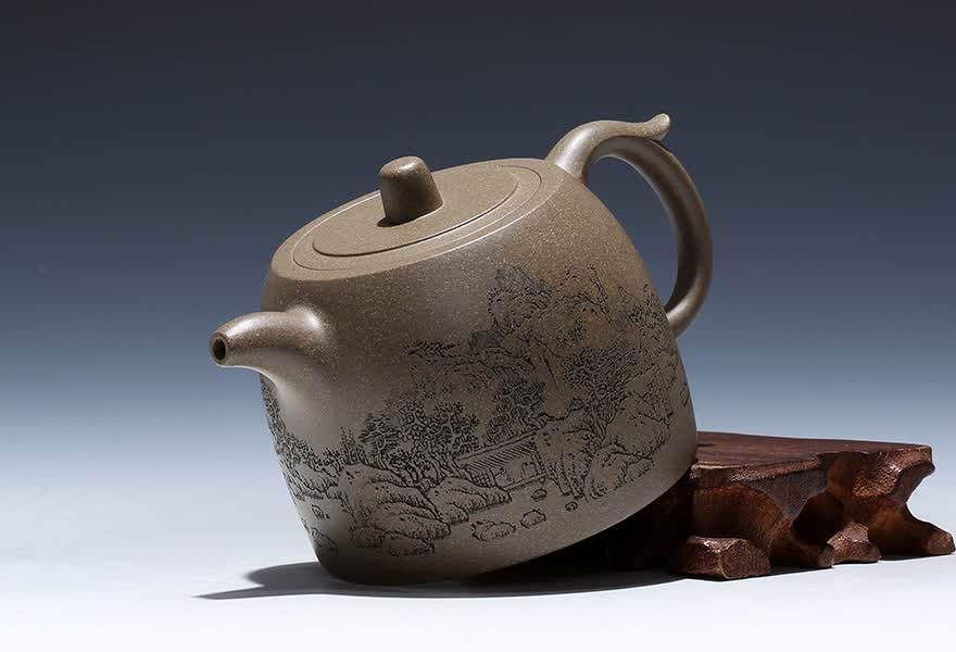 王靓实力派制壶名家本山青段汉铎宜兴紫砂壶茶壶
