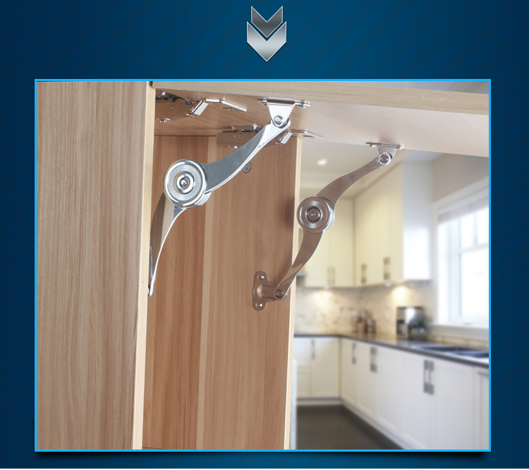 汇乐斯 橱柜门任意停支撑杆 家具液压杆上翻门气撑 翻盖随意角度停