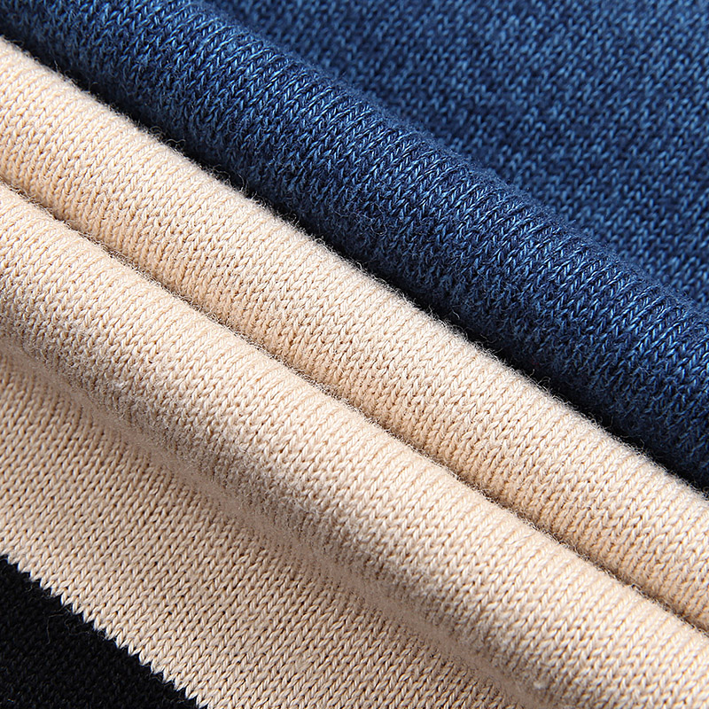 突击者春秋冬毛衣男新款修身韩版时尚针织衫男 幻彩蓝 xxxl