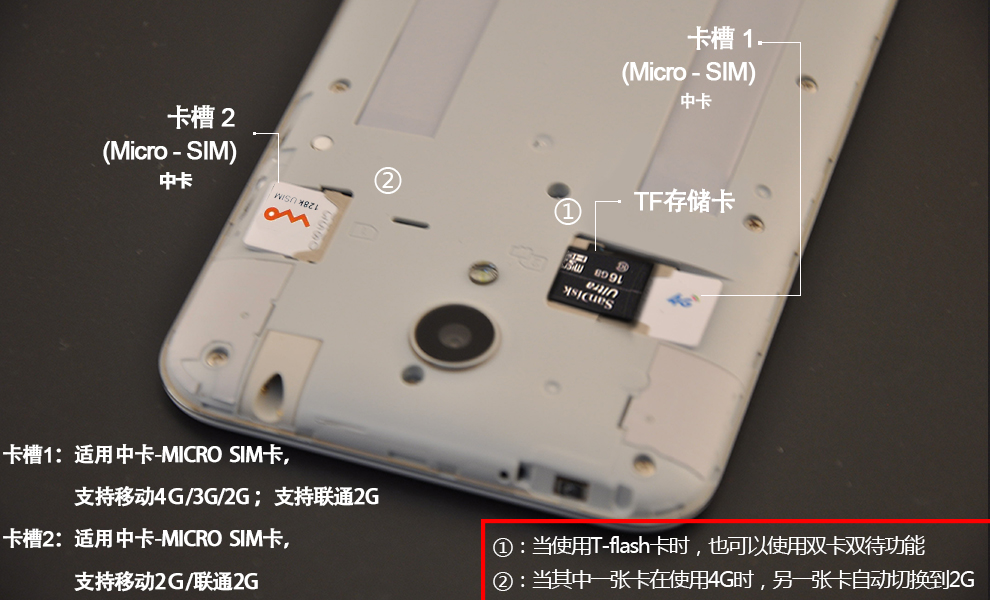 海信Hisense (D2-M) metal 双卡双待 移动4g手机 白色