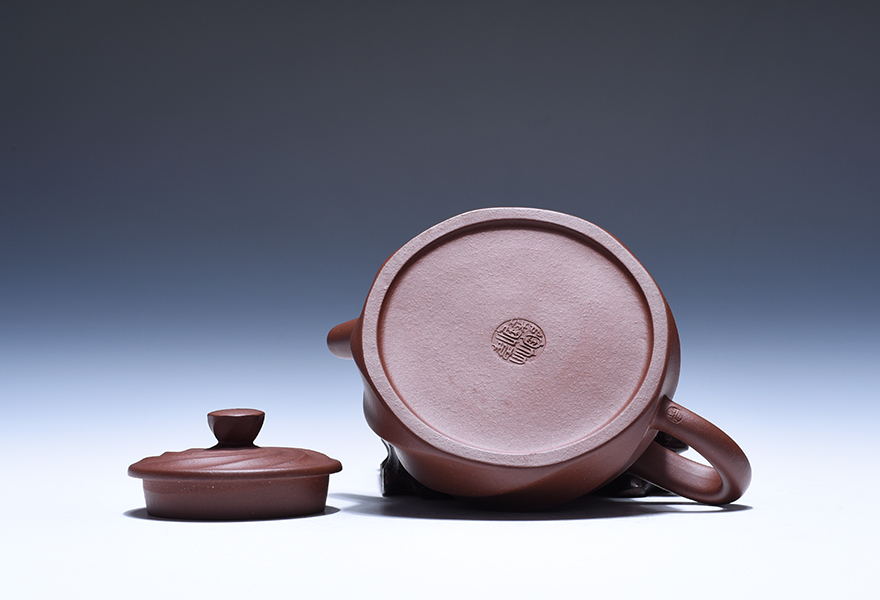 紫砂陶瓷 紫砂 吴竹伟 助工 底槽青【飓风】