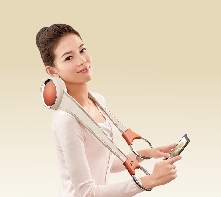 傲胜(osim)颈椎按摩器材肩颈按摩仪颈部肩部腰部背部按摩披肩 os-242