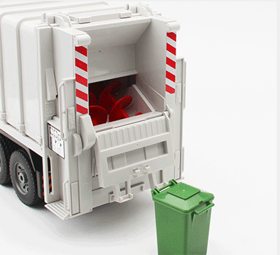 遥控/电动玩具 遥控车 双鹰 双鹰 充电遥控车工程车环卫垃圾车 电动