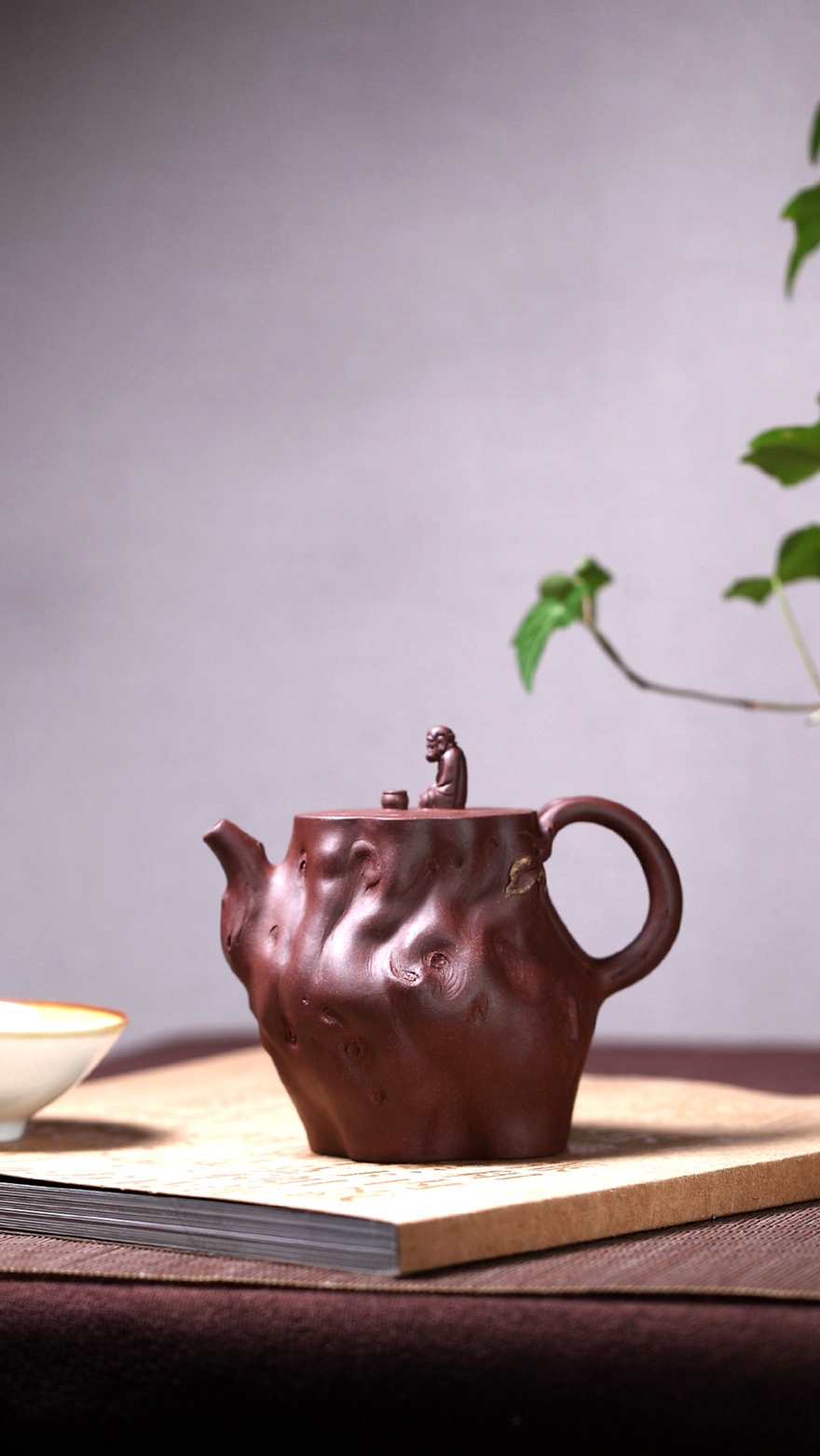 国工邵大师纯全手工茶壶茶壶 原矿紫泥 达摩问禅