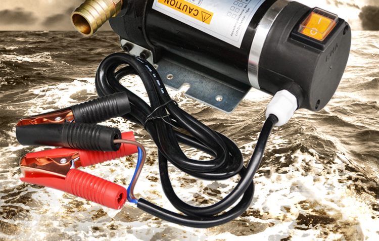 kha电动抽油泵 12v24v直流加油泵 吸油泵 自吸柴油泵 输油泵 油抽