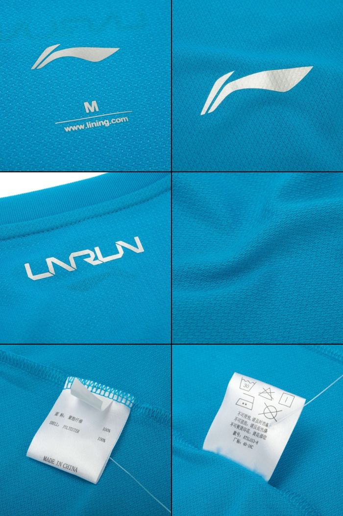 李宁男短袖t恤跑步短袖夏季新款舒适透气宽松吸湿排汗运动t恤衫 01