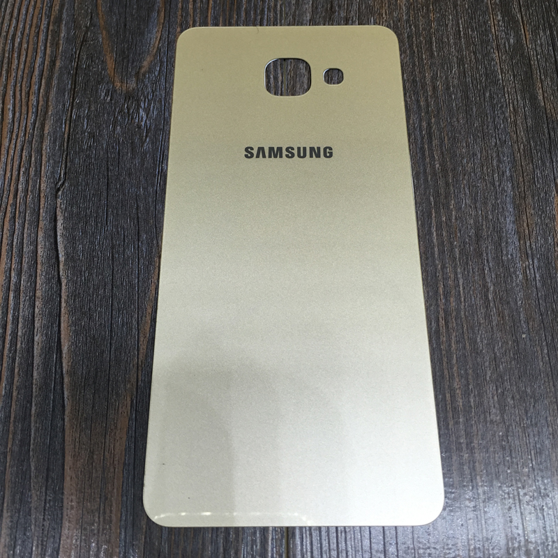 浩忆 适用于三星a7100玻璃后盖 后壳电池后盖手机外壳 黑色