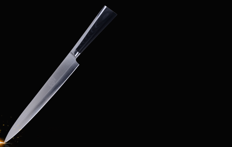 正士作 日本进口藤次郎不锈钢寿司刀 料理刀 生鱼片刀 三文鱼刀 西式