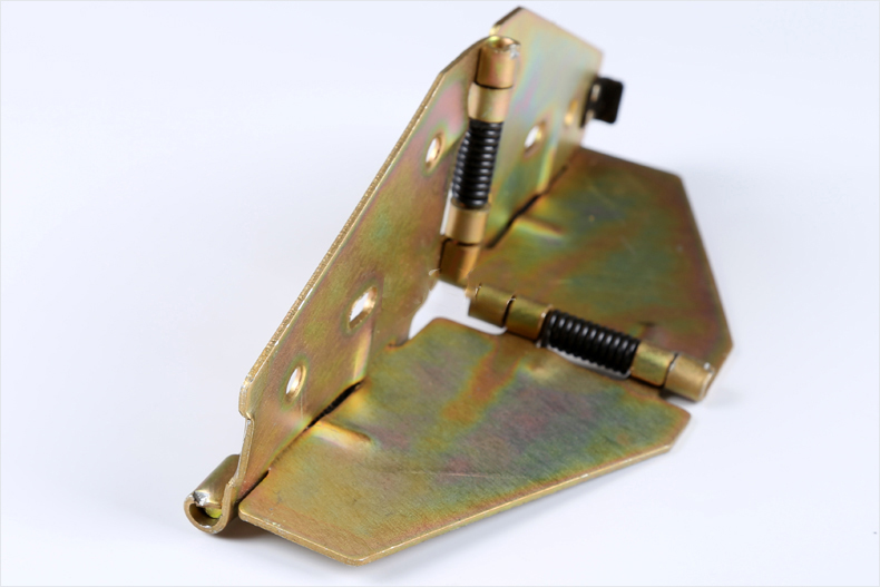 汇乐斯弹簧折叠餐桌合页活动板面铰链老式餐桌家具蝴蝶合页