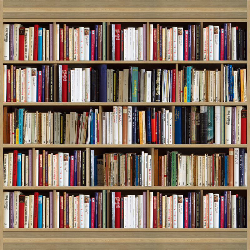 艺舍无缝大型整体壁纸定制延伸空间视觉3d书房儿童房间墙布沙发背景墙