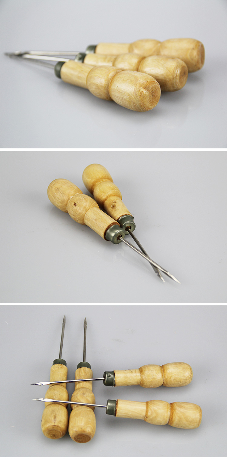 新时达step 木质钩锥 装订锥 财务 凭证装订锥 记账凭证针钩锥 钩子