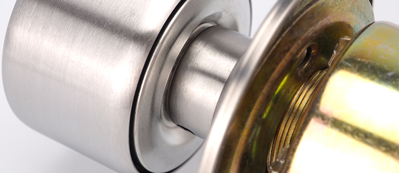 汇乐斯磁卡球锁宾馆磁卡锁室内球型锁酒店磁卡锁不锈钢插卡锁锁边距60