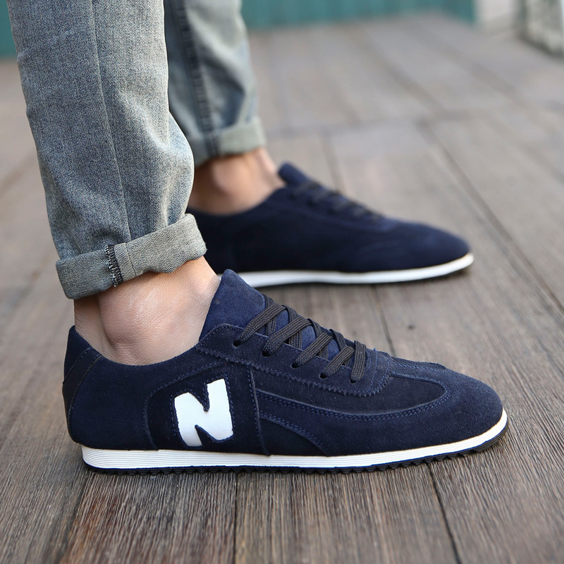 火立方 2016新款男鞋休闲鞋男时尚运动时尚男鞋jk9585 黑色 39