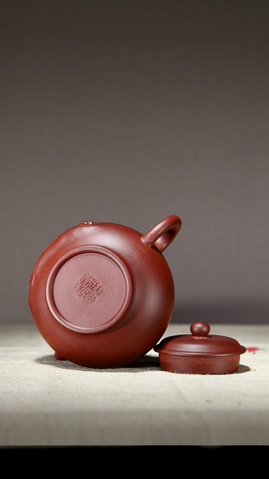 紫砂陶瓷 紫砂 国工周良荣《腾龙》 底槽清 容量350cc