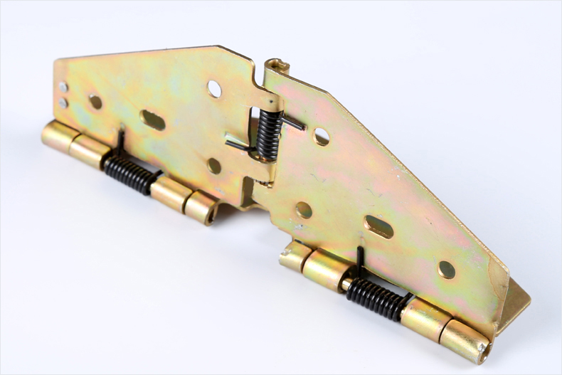 汇乐斯弹簧折叠餐桌合页活动板面铰链老式餐桌家具蝴蝶合页