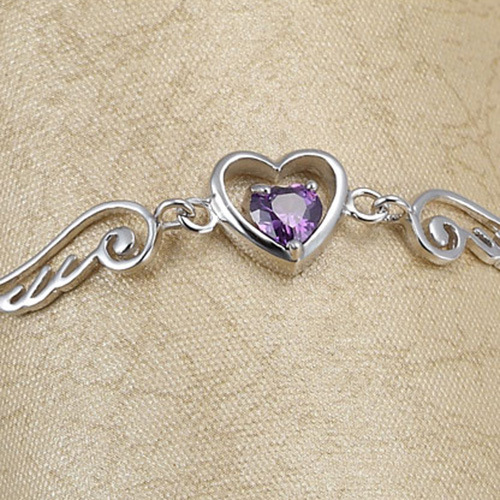 幺凤925银 天使手链 银手链_ 7折现价138元