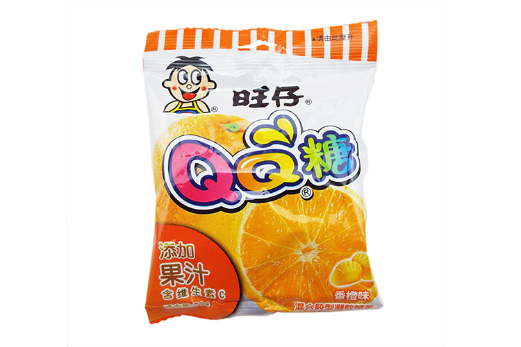 旺旺 旺仔qq糖 70g×10包盒装 休闲办公零食婚庆糖果九种口味选择