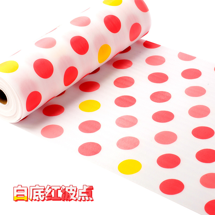 
                                        骥龙橱柜垫抽屉防潮垫买3送1 买5送2 粉底玫瑰花 45*300cm                