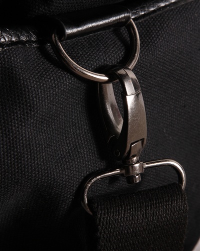 giordano/佐丹奴男装时尚帆布手提肩包01140516经典黑色 黑色