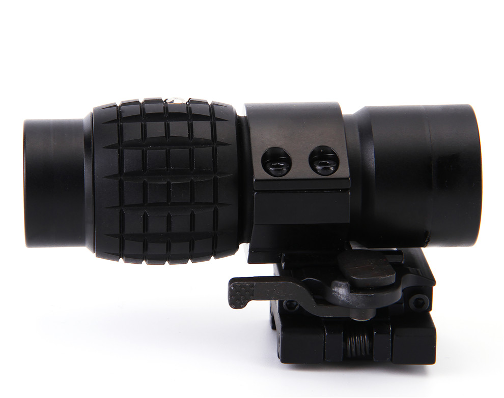 tech全息瞄准镜551内红点瞄准器配侧翻菠萝镜增倍镜全息瞄准镜全息551