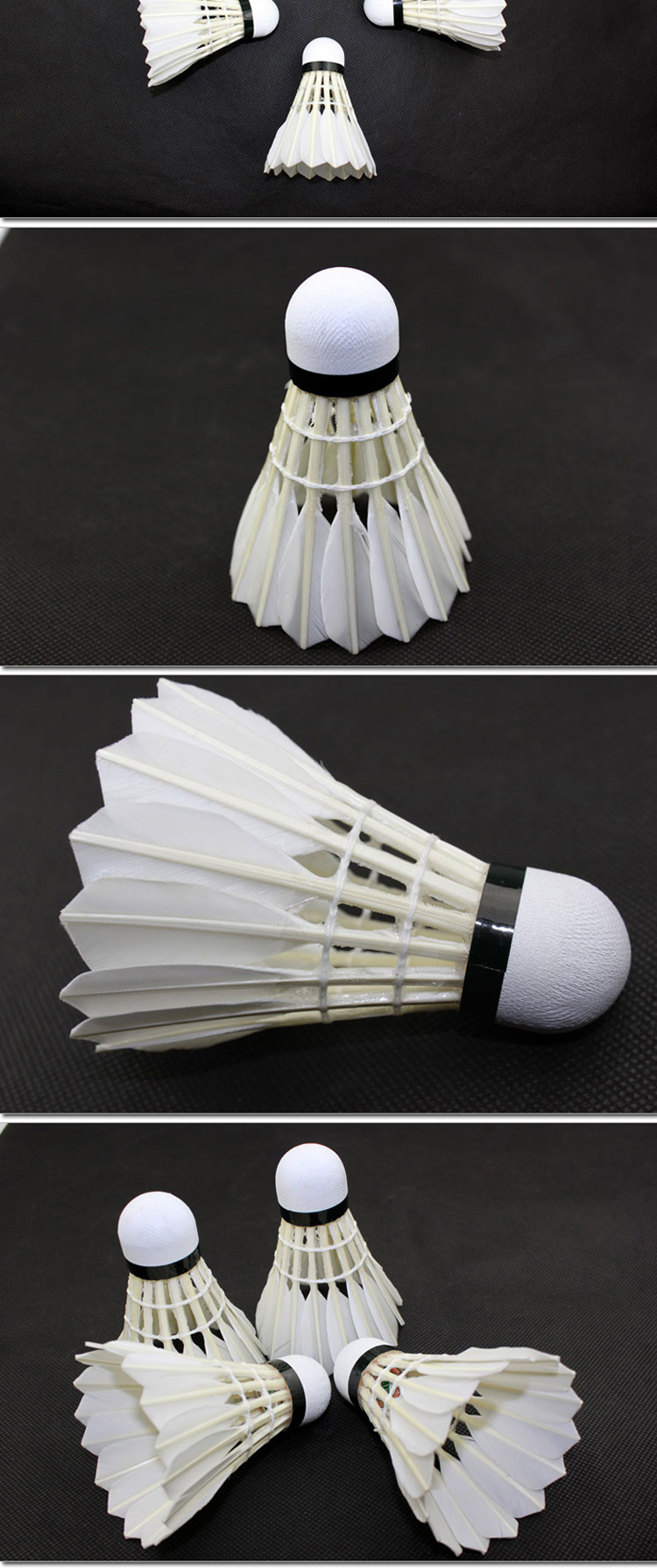 kvsk空对空kz1000羽毛球耐打飞行稳定训练比赛用 一桶12个装