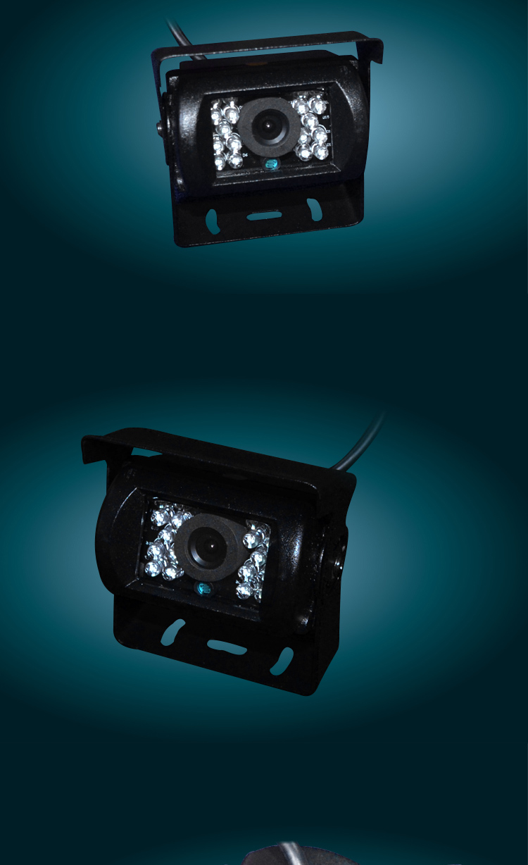 24v货车高清红外夜视摄像头倒车影像系统 可视倒车影像一体 24v大巴